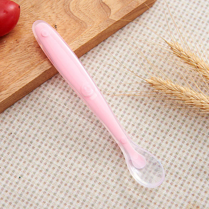 Silicone Baby Feeding Spoon – 100% Food Grade Silicone (Pack of 1)