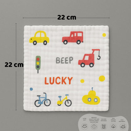 6 Layer Muslin Baby Face Towel / Wash Cloth/  Muslin Napkins