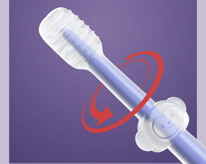 Toothbrush 3 Pc Set – 100% Soft Silicone (Newborn to Toddler)