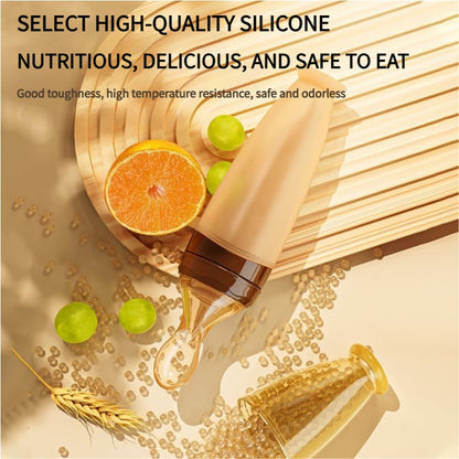 Silicone Baby Spoon Feeder – Squeeze Bottle with Soft Spoon Tip