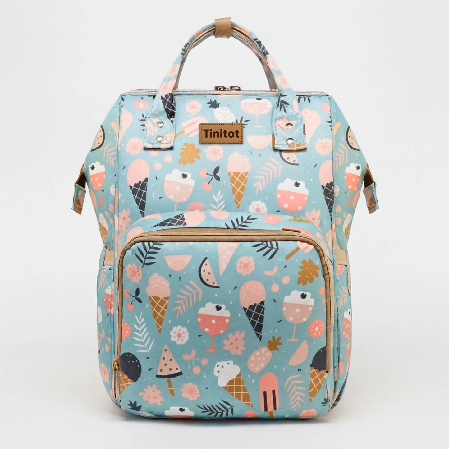 Diaper Backpack for Moms | Insulated Bottle Pockets | Waterproof | Large Capacity