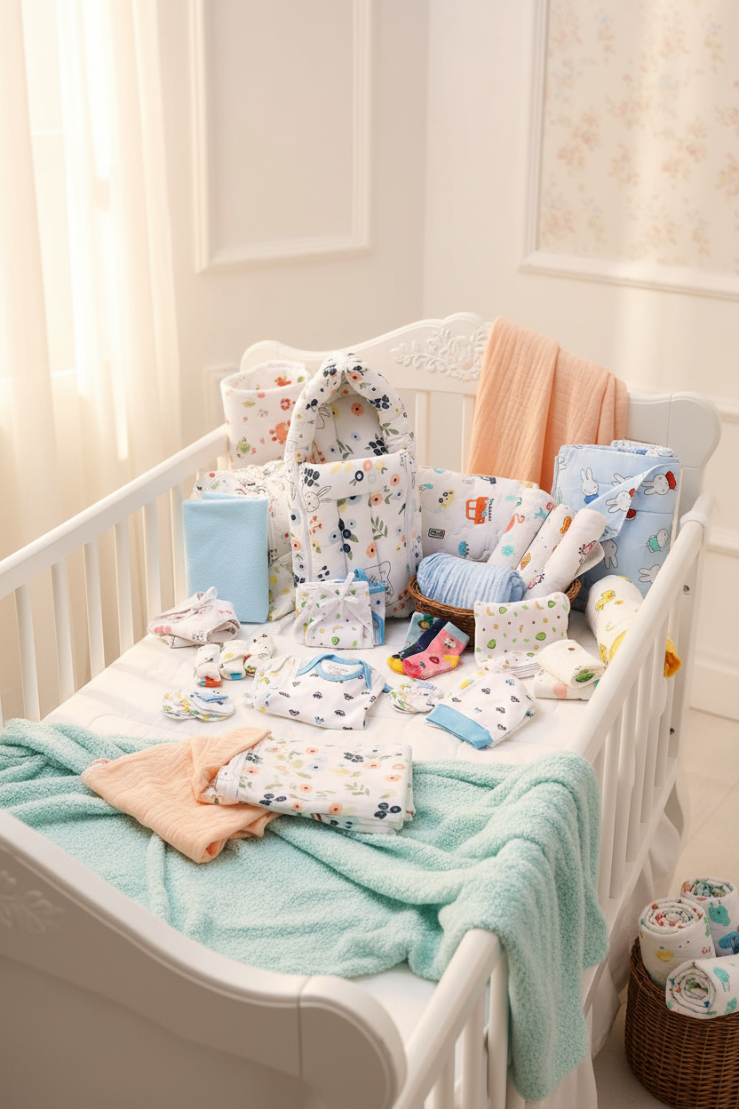 TiniTot Premium Baby Cot Styled Banner